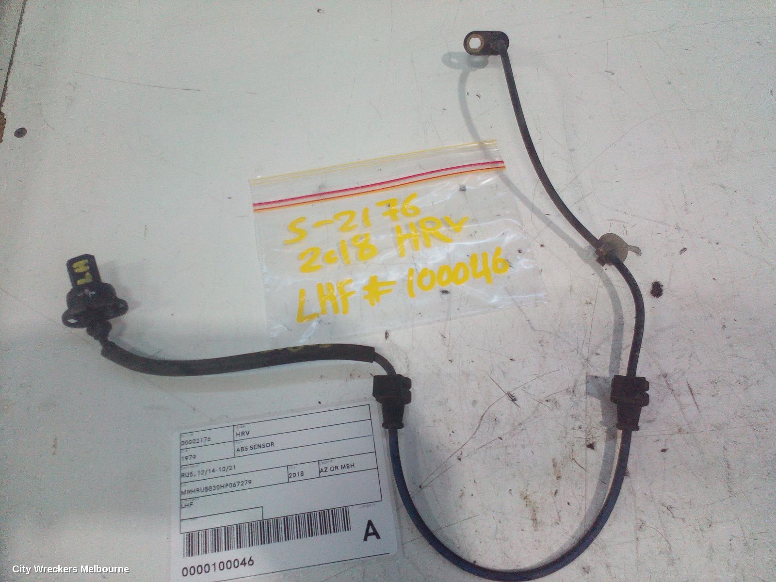 HONDA HRV ABS SENSOR, RU5, LH FRONT, 12/2014 - 10/2021 - Image 3