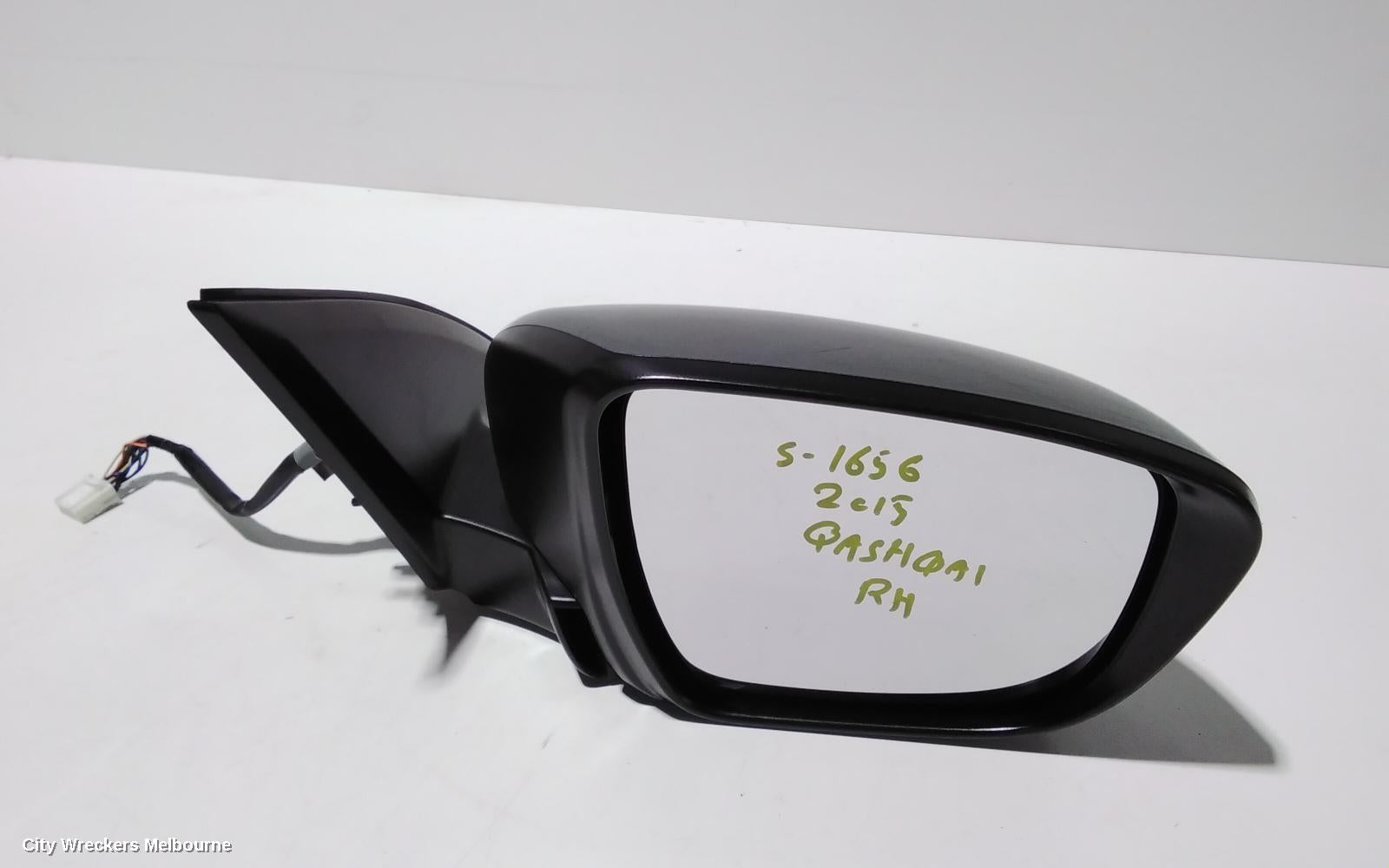NISSAN QASHQAI RIGHT DOOR MIRROR, J11, TI/TL, POWER FOLD, W/ CAMERA TYPE, 06/2014 - 06/2017 - Image 2