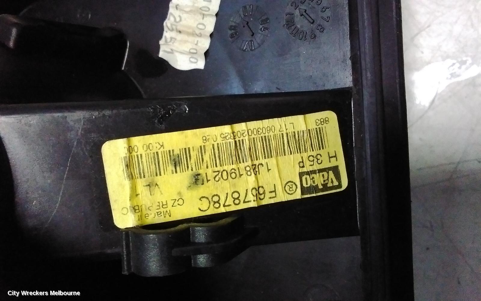 VOLKSWAGEN GOLF HEATER FAN MOTOR, P/N 1J2819021, GEN 4, 09/1998 - 06/2004 - Image 1