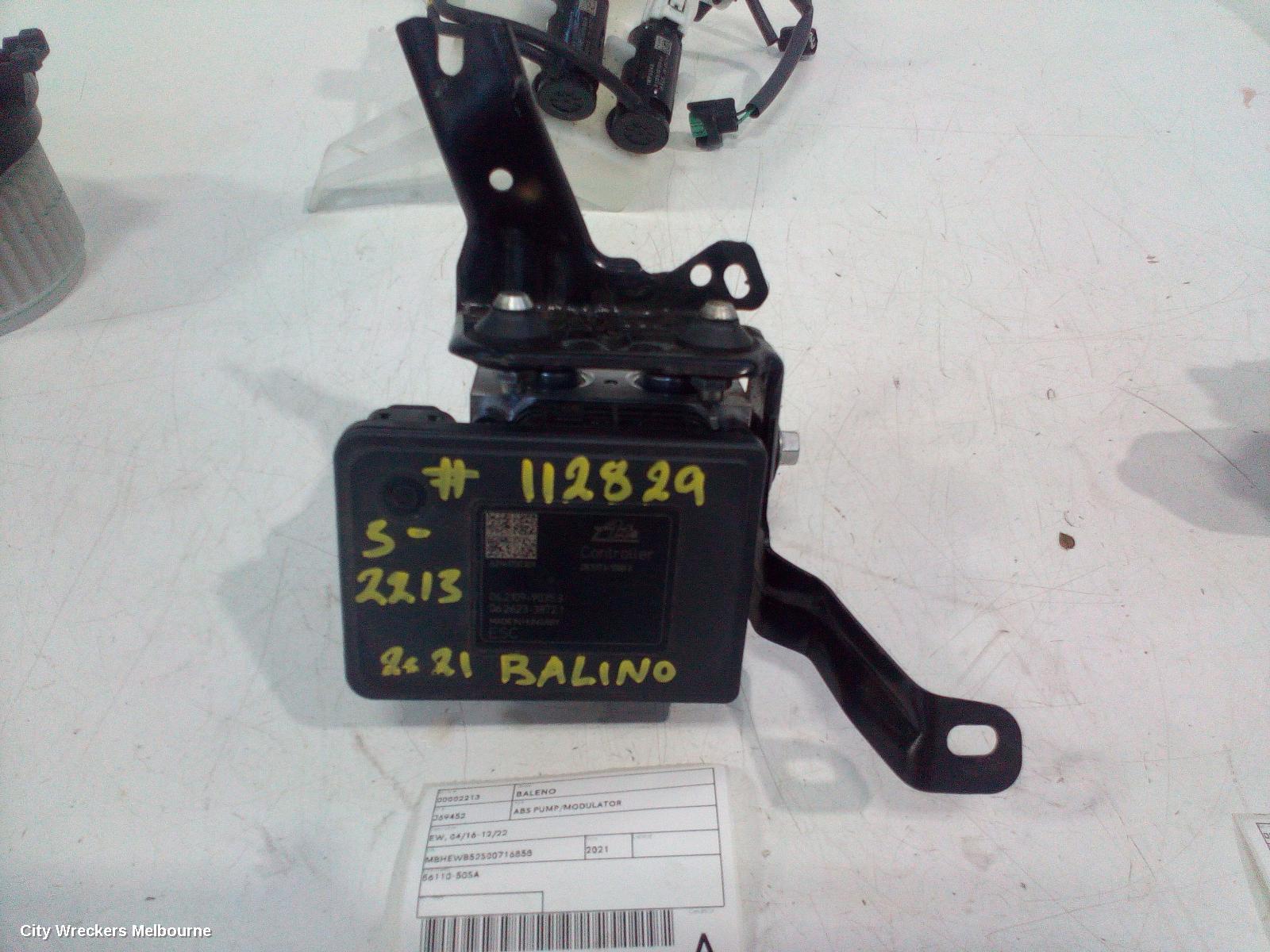 SUZUKI BALENO ABS PUMP/MODULATOR, EW, 04/2016 - 12/2022 - Image 1