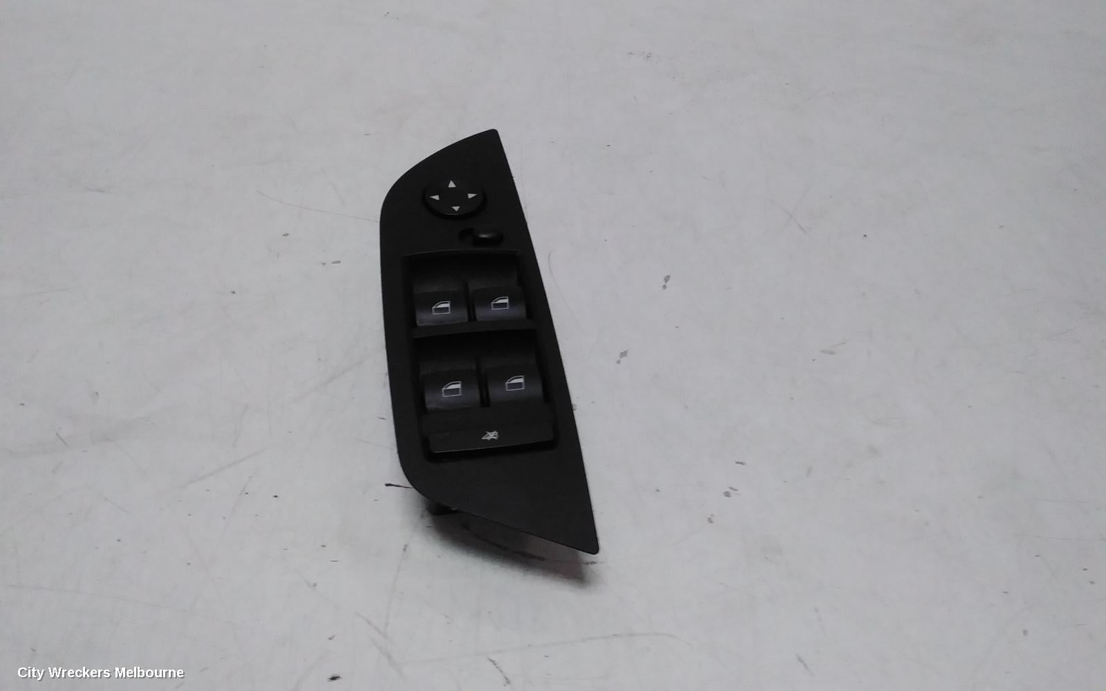 BMW X1 PWR DR WIND SWITCH, RH FRONT (MASTER SWITCH), W/ FOLDING SWITCH TYPE, E84, 04/2010 - 07/2015 - Image 1