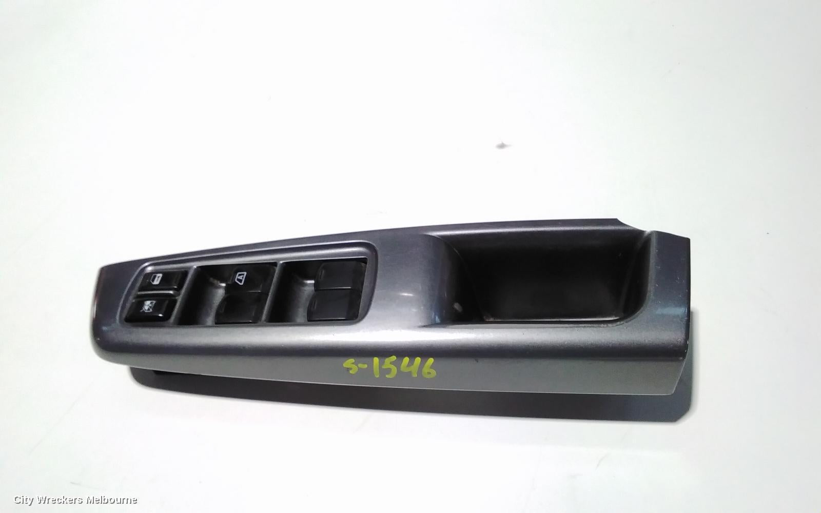 SUBARU IMPREZA PWR DR WIND SWITCH, RH FRONT (MASTER SWITCH), F13, G3, 05/2010 - 12/2013 - Image 1