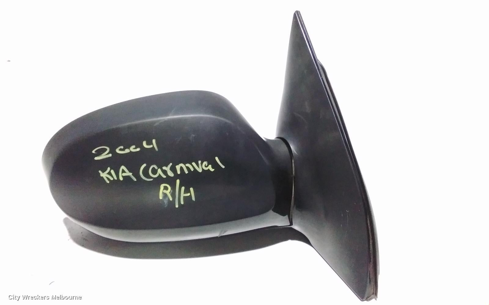 KIA CARNIVAL/GRAND CARNIVAL RIGHT DOOR MIRROR, KV SII, HEATED TYPE, 12/2001 - 09/2006 - Image 2
