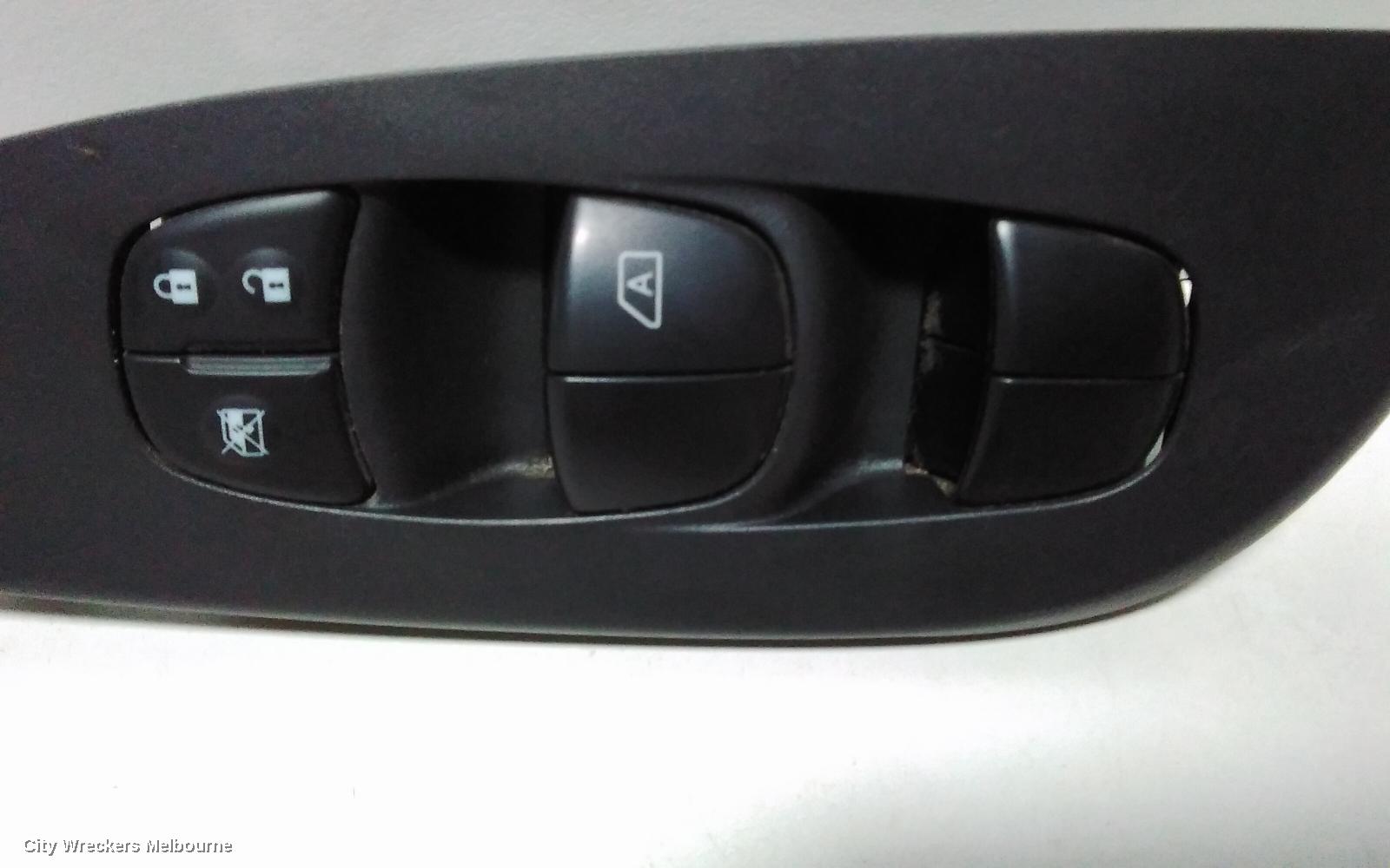 NISSAN PULSAR PWR DR WIND SWITCH, RH FRONT (MASTER SWITCH), HATCH, C12, 05/2013 - 12/2016 - Image 3