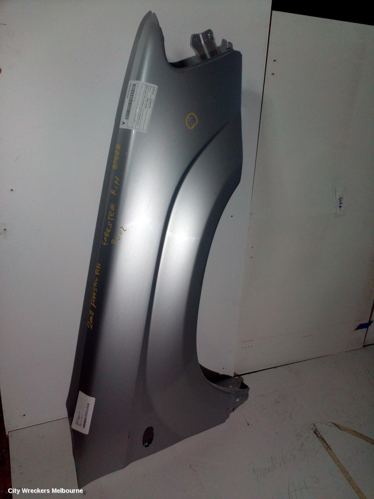 SUBARU FORESTER RIGHT GUARD, NON FLARED TYPE, VIN JF2SG, P/N 57110SA0009P, 05/2002 - 05/2005 - Image 3