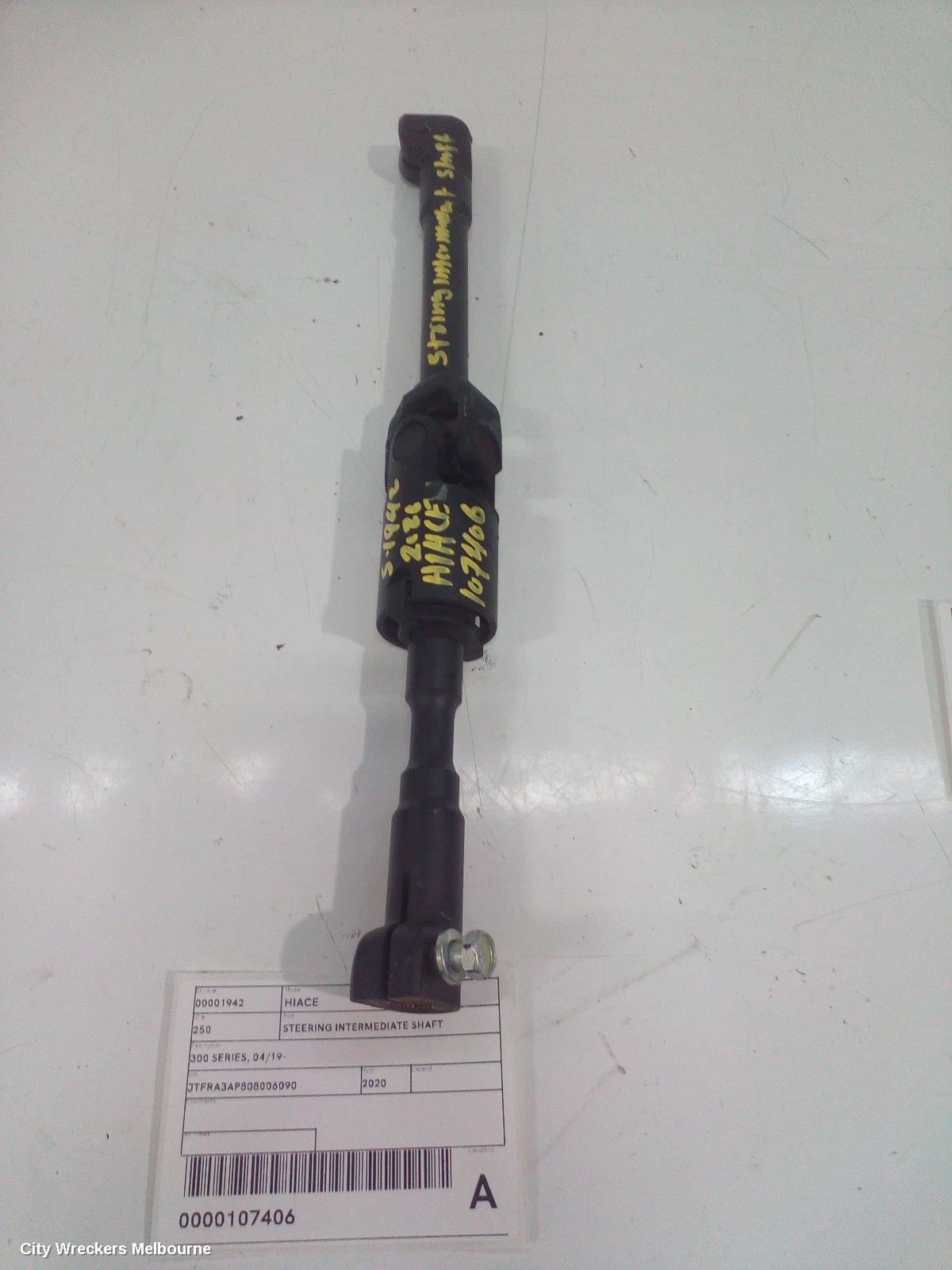 TOYOTA HIACE STEERING INTERMEDIATE SHAFT, 300 SERIES, 02/2019 ONWARDS - Image 3