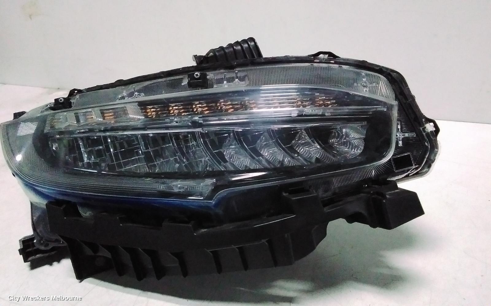 HONDA CIVIC RIGHT HEADLAMP, 10TH GEN, HATCH/SEDAN, LED TYPE, 05/2016 - 08/2021 - Image 3