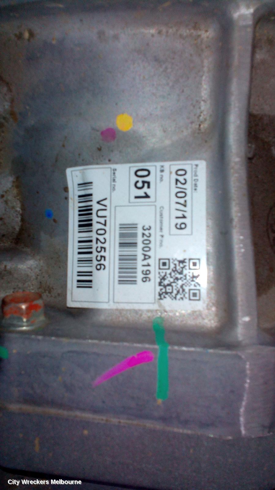 MITSUBISHI TRITON TRANS/GEARBOX, AUTO, 4WD, DIESEL, 2.4, 4N15, 6 SPEED (V6AWH TRANS CODE), W/ TRANSFER CASE, EASY SELECT 4WD TYPE, MR, 11/2018 - 10/2023 - Image 2