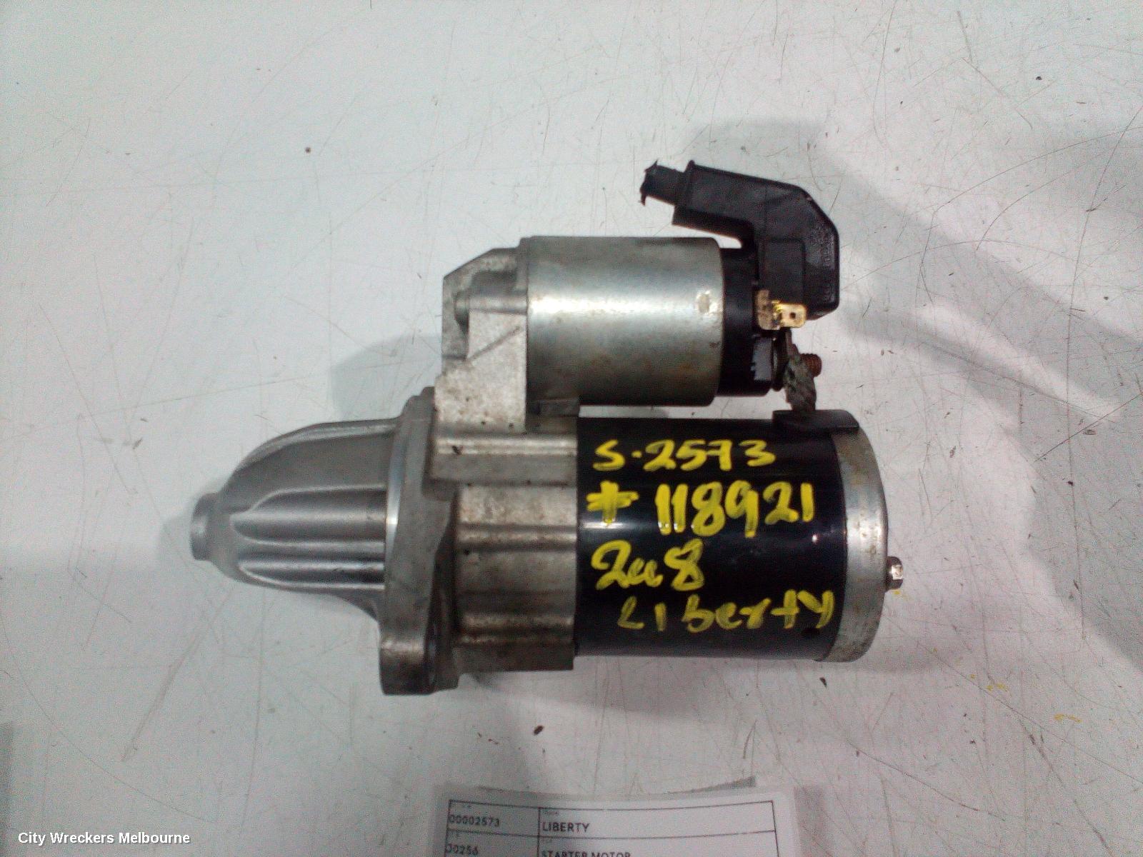 SUBARU LIBERTY STARTER, PETROL, EJ22/EJ20/EJ25, NON TURBO, AUTO, 4/6 SPEED, SERIES 1-5TH GEN, 12/1989 - 11/2014 - Image 2