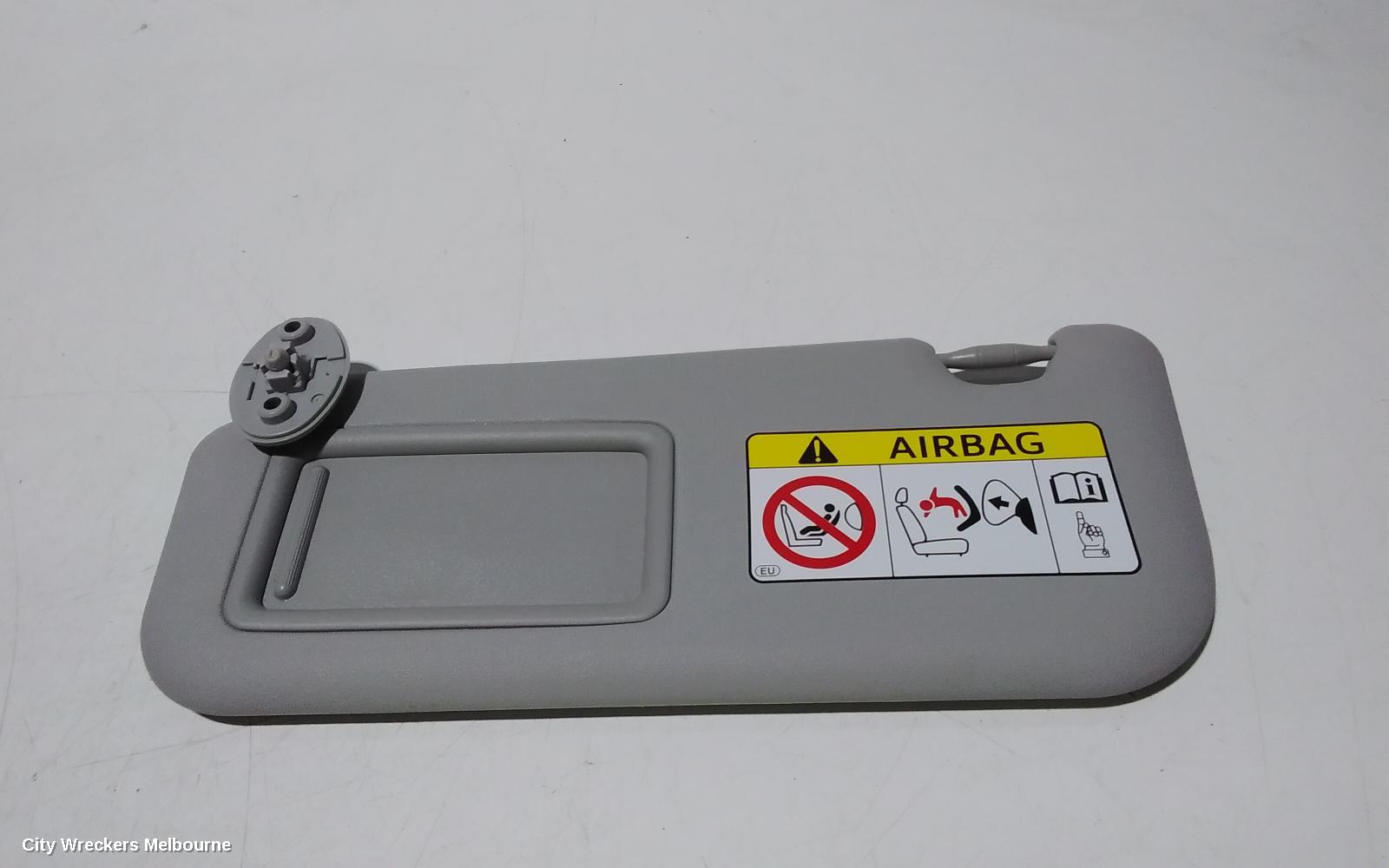TOYOTA PRIUS SUNVISOR, NHP10R, PRIUS C, LH SIDE, 12/2011 - 03/2020 - Image 1