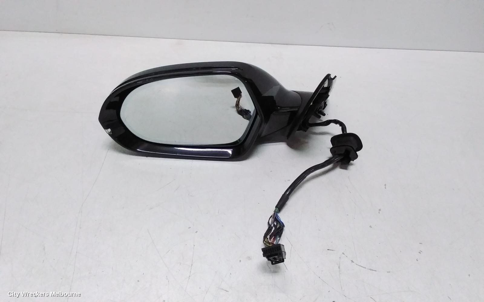 AUDI A6 LEFT DOOR MIRROR, 4G/C7, POWER FOLD, NON LANE CHANGE ASSIST, W/ CAMERA TYPE (6XL/7Y0/KA6), 01/2012 - 06/2018 - Image 1
