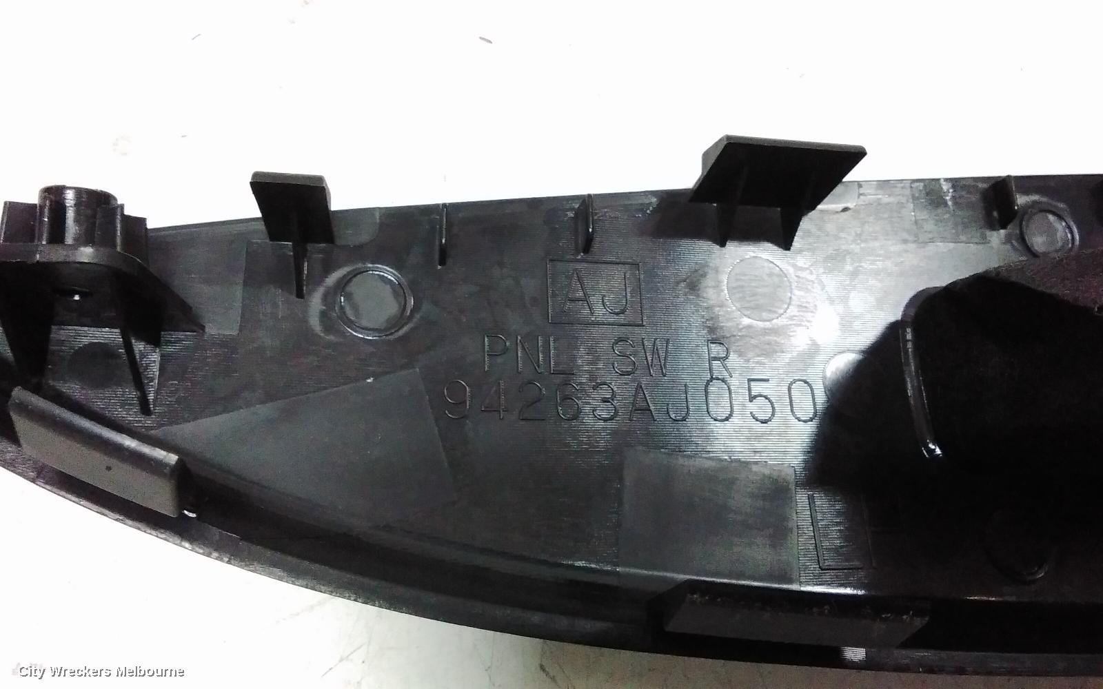 SUBARU LIBERTY PWR DR WIND SWITCH, LH REAR, 5TH GEN, 5 PIN, 03/2012 - 11/2014 - Image 3
