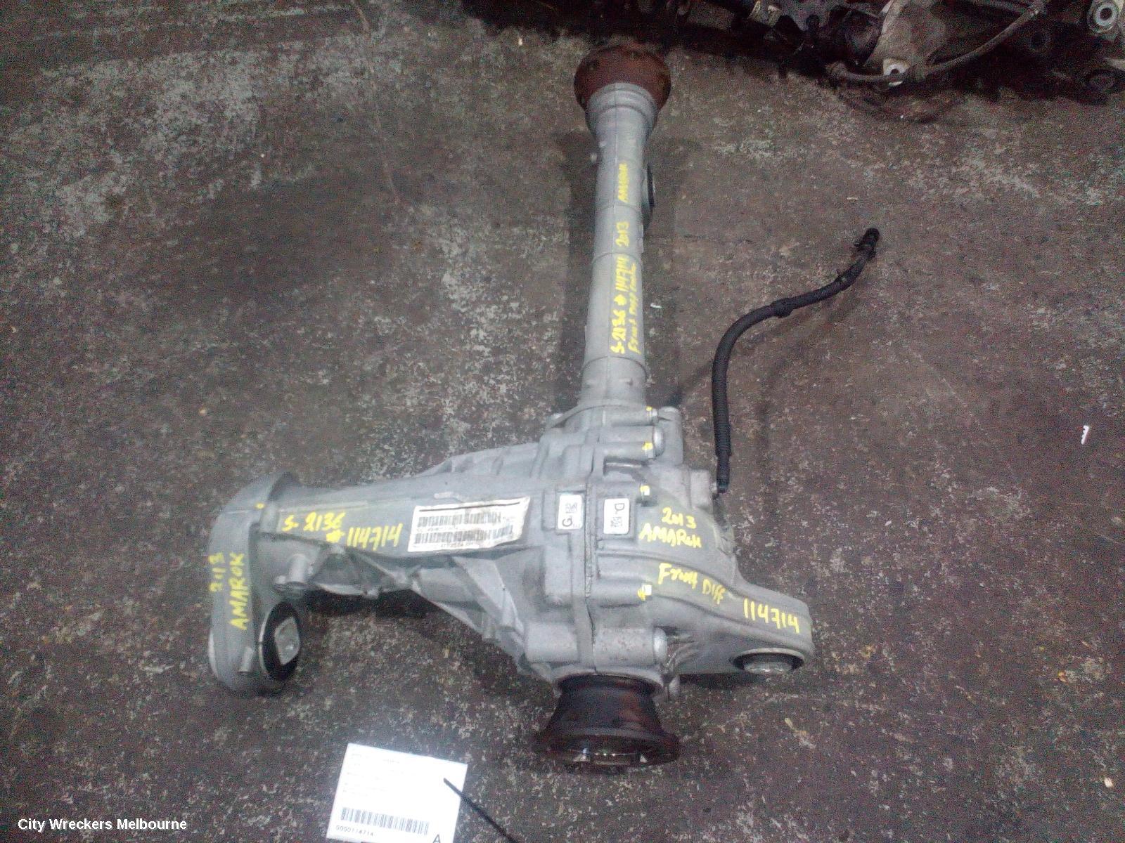 VOLKSWAGEN AMAROK DIFFERENTIAL CENTRE, FRONT, AUTO T/M TYPE, 3.7 RATIO, 12/2010 ONWARDS - Image 1