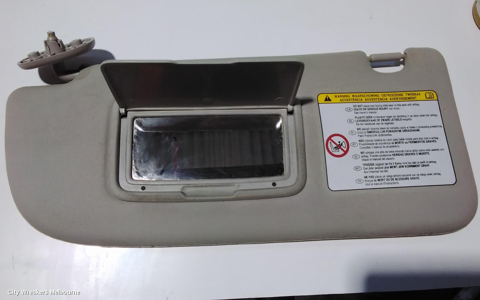 HOLDEN COLORADO SUNVISOR, RG, LH SIDE, 01/2012 - 12/2020 - Image 2