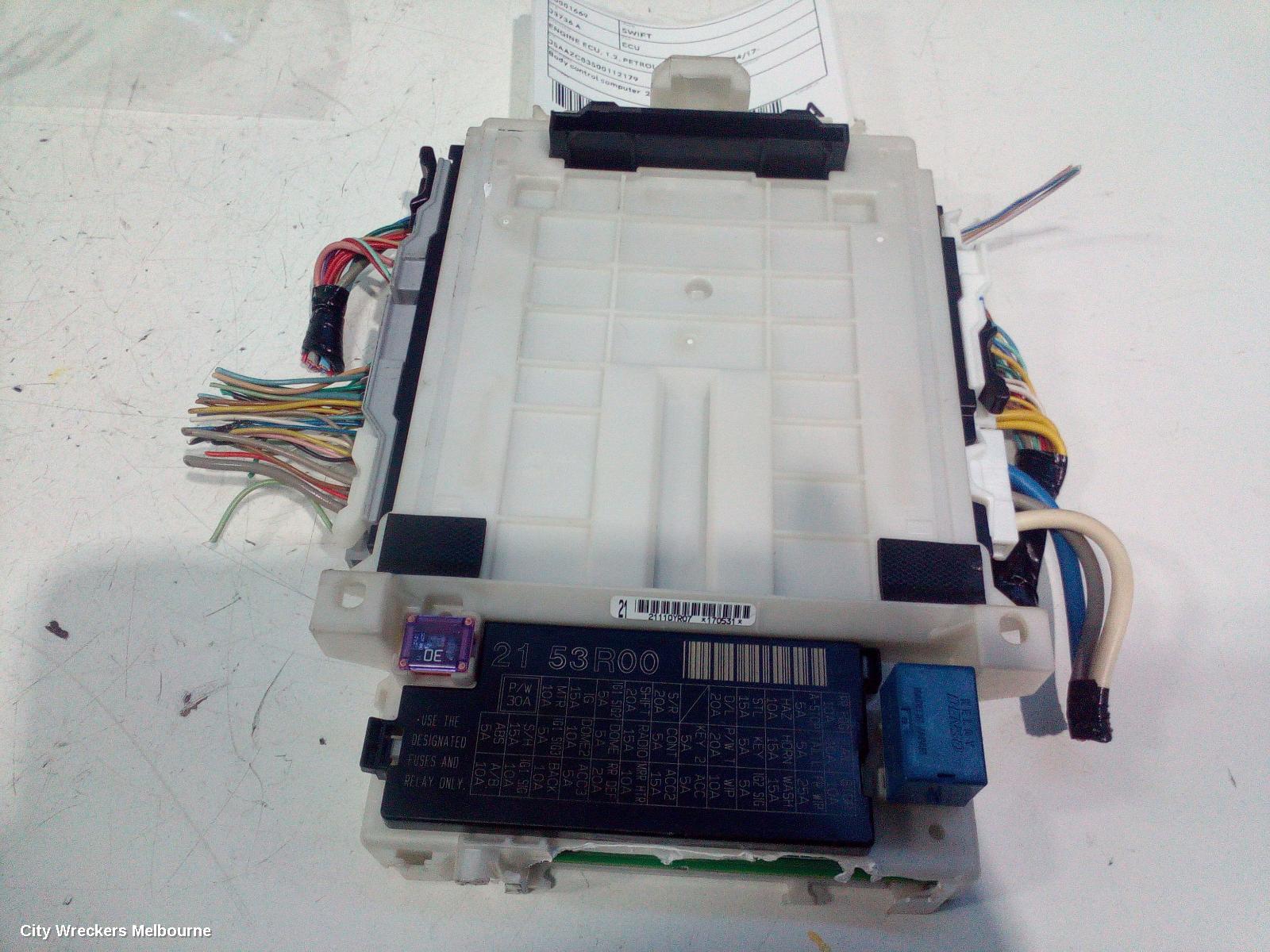SUZUKI SWIFT ECU, ENGINE ECU, 1.2, PETROL, ECU ONLY, AZ, 04/2017 ONWARDS - Image 2