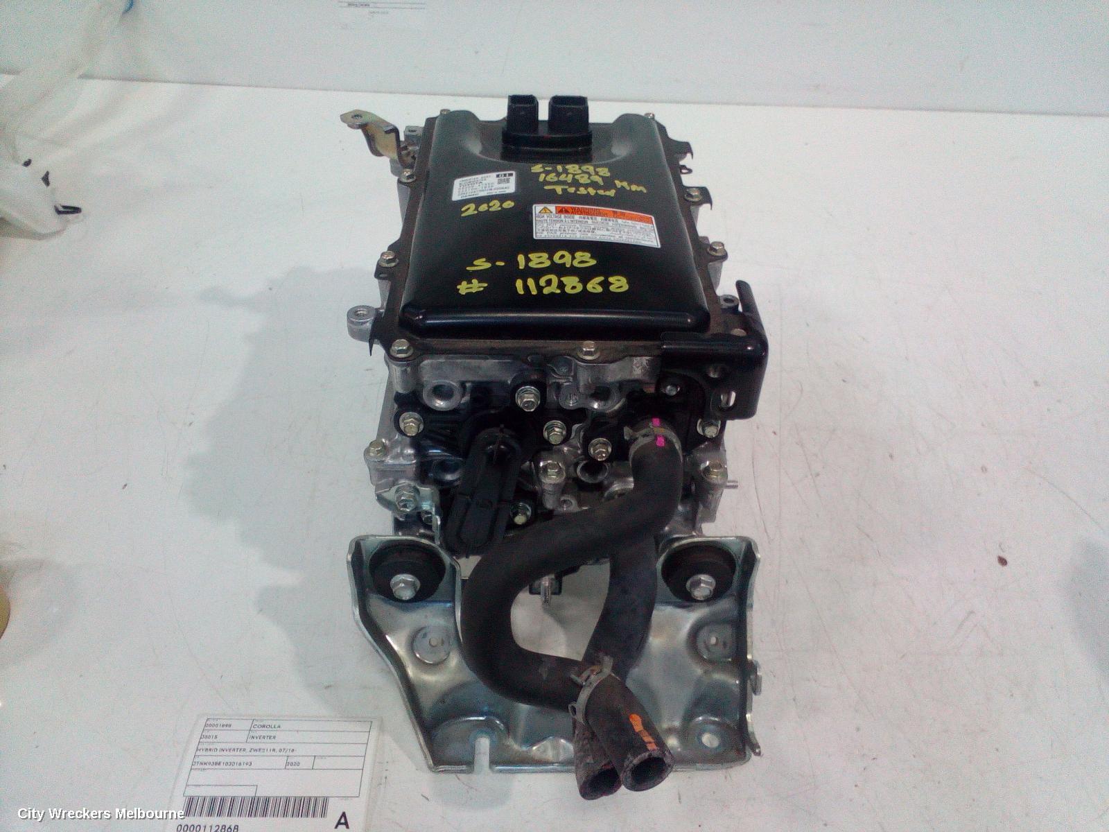 TOYOTA COROLLA INVERTER, HYBRID INVERTER, ZWE211R, 07/2018 ONWARDS - Image 1