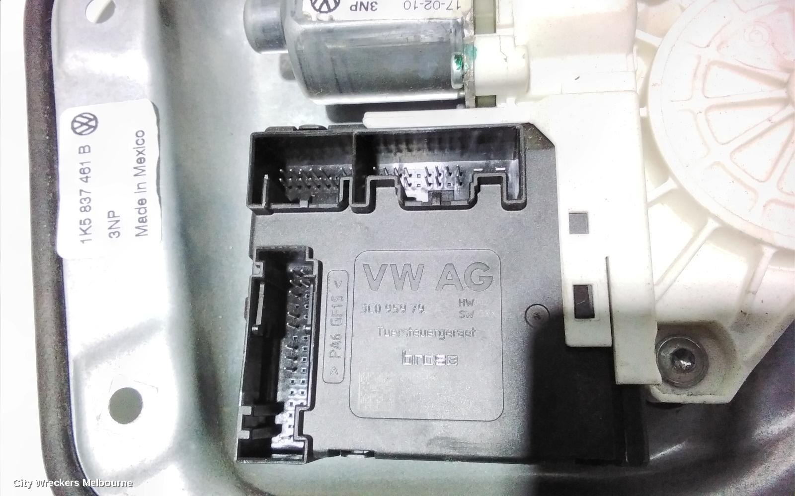 VOLKSWAGEN JETTA LEFT FRONT WINDOW REG/MOTOR, 1KM, 02/2006 - 07/2011 - Image 3