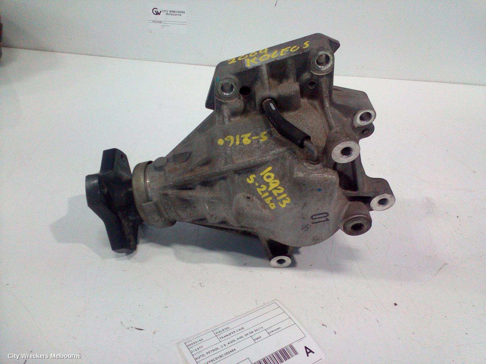 RENAULT KALEOS TRANSFER CASE, AUTO, PETROL, 2.5, AWD, H45, 09/2008 - 04/2016 - Image 3