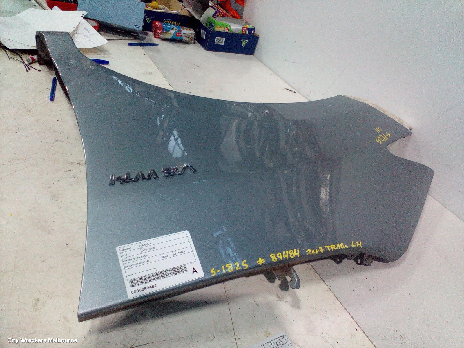 TOYOTA TARAGO LEFT GUARD, ACR50R, 03/2006 - 06/2020 - Image 2