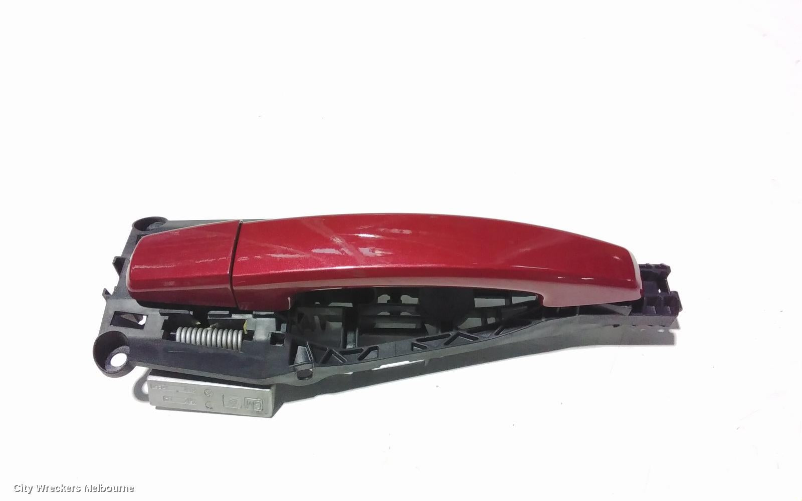 HOLDEN CRUZE DOOR HANDLE, OUTER, LH FRONT, NON CHROME INSERT TYPE, JG-JH, 03/2009 - 01/2017 - Image 2