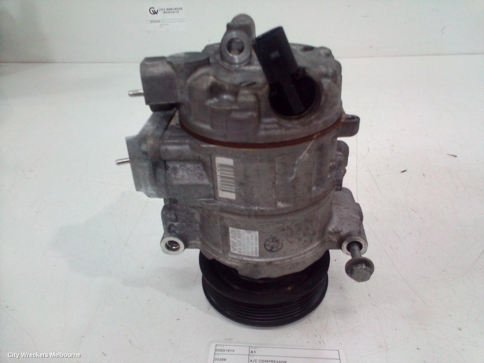 AUDI A1 A/C COMPRESSOR, 8X, 1.4, PETROL, DENSO, 11/2010 - 10/2018 - Image 3