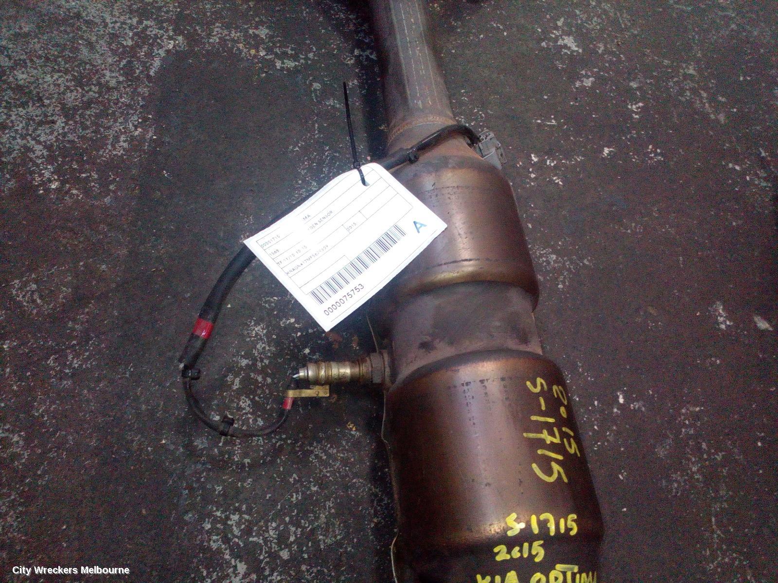 KIA OPTIMA OXYGEN SENSOR, TF 11/2010 - 10/2015 - Image 1