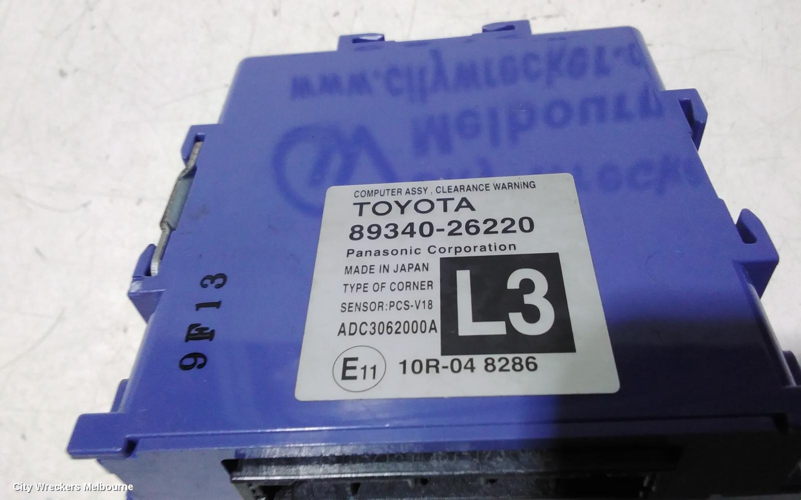 TOYOTA HIACE, 300 SERIES, 02/2019 ONWARDS, 89340-26220  COMPUTER ASSEMBLY CLEAR - : 107443 - Image 3