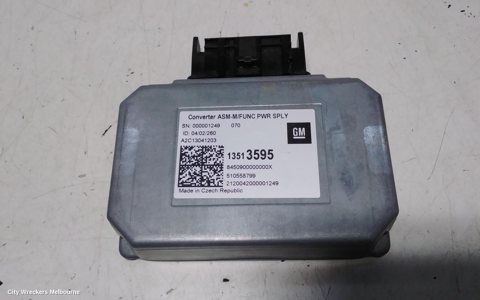 HOLDEN COMMODORE, ZB, 10/2017 - 12/2020, VOLTAGE CONVERTER ~ 1351 3595: 110086 - Image 2