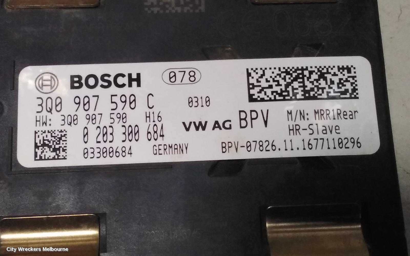 VOLKSWAGEN TIGUAN, 5NA, 06/2016 - 02/2024, 5NA 907 908  RADAR LEFT  REAR : 74047 - Image 3