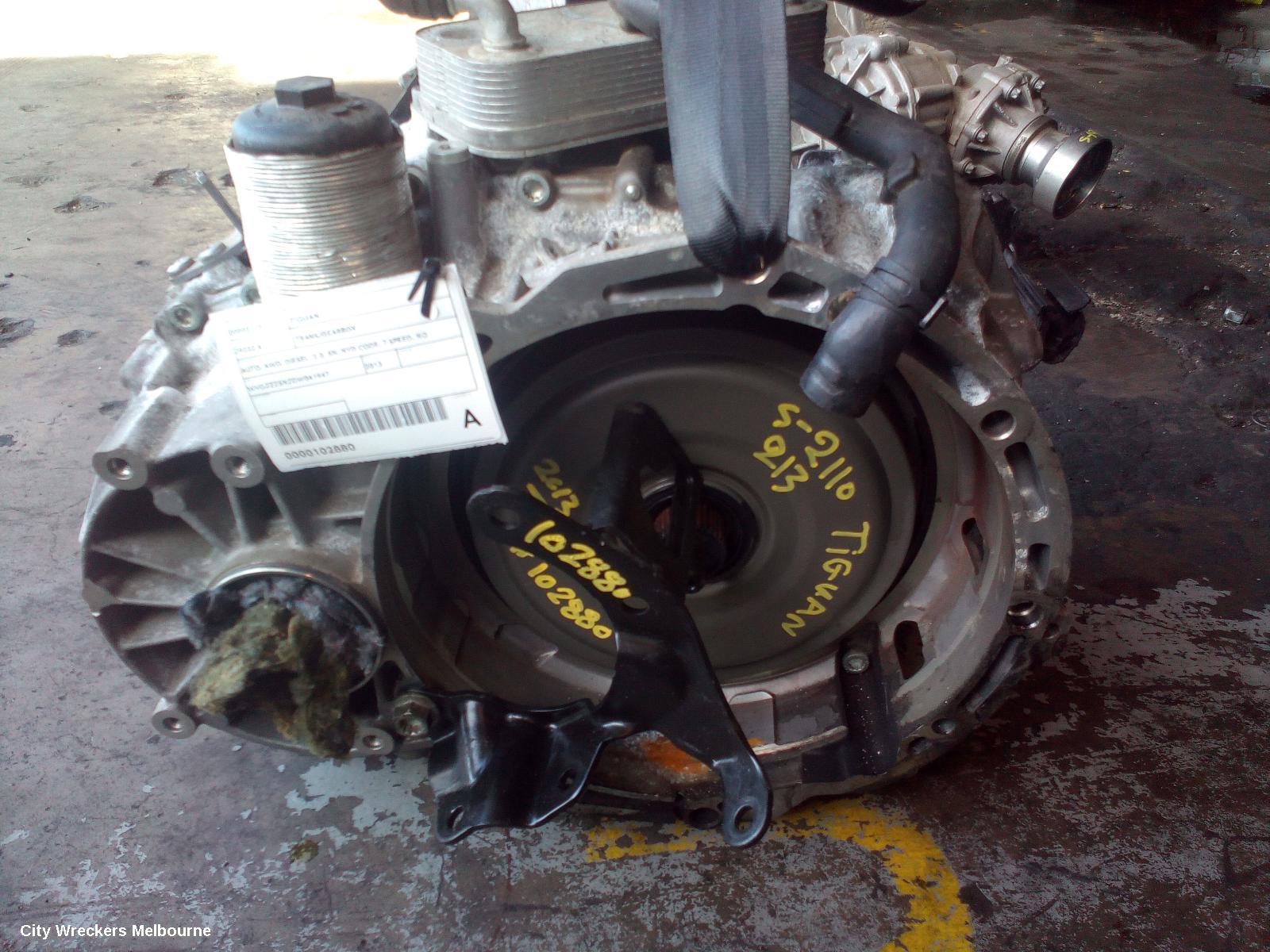 VOLKSWAGEN TIGUAN TRANS/GEARBOX, AUTO, AWD, DIESEL, 2.0, 5N, NYD CODE, 7 SPEED, NO TRANSFER CASE, 05/2008 - 08/2016 - Image 2