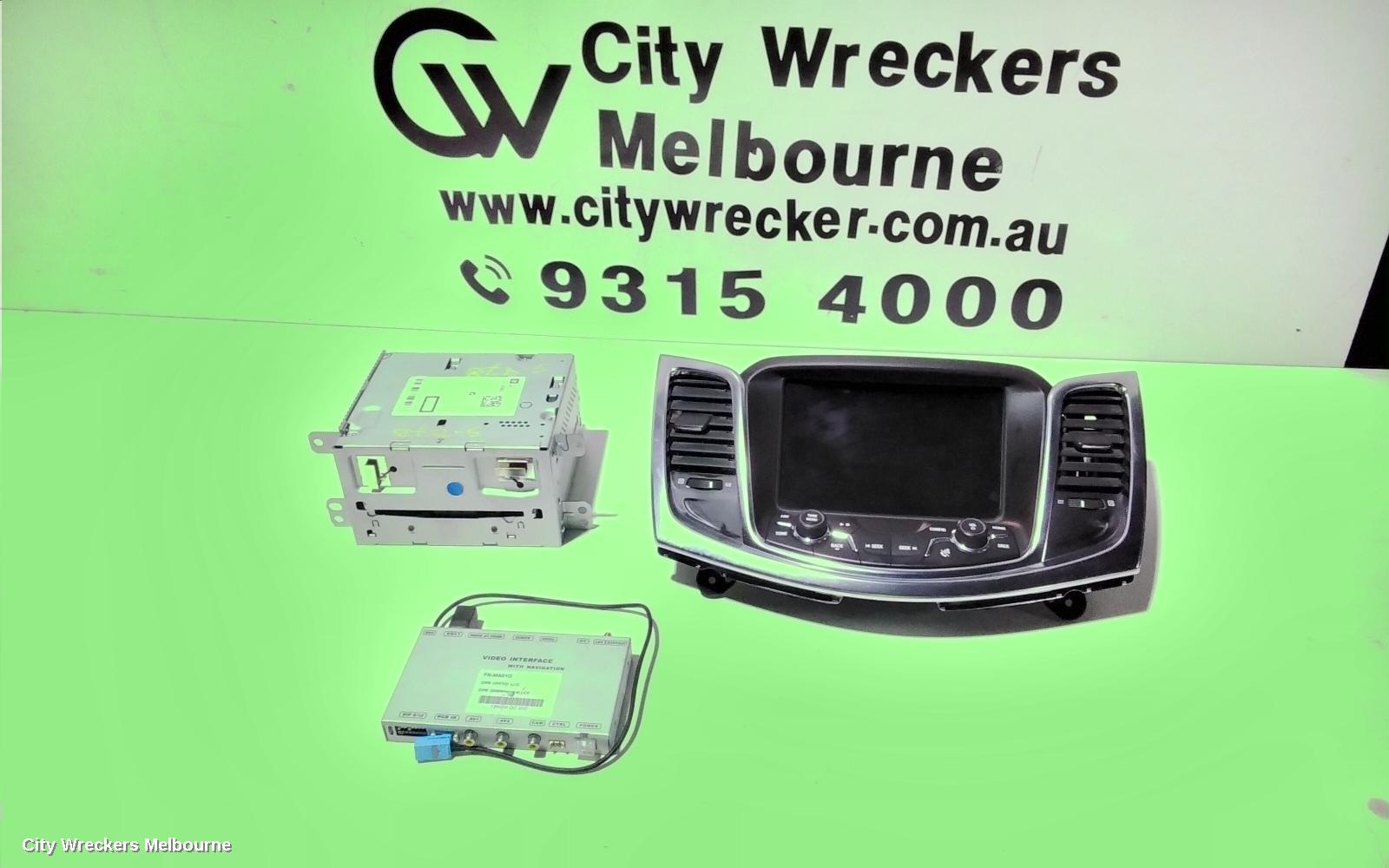 HOLDEN COMMODORE RADIO/CD/DVD/SAT/TV, DISPLAY SCREEN, 8IN SAT NAV TYPE, VF, 05/2013 - 12/2017 - Image 1