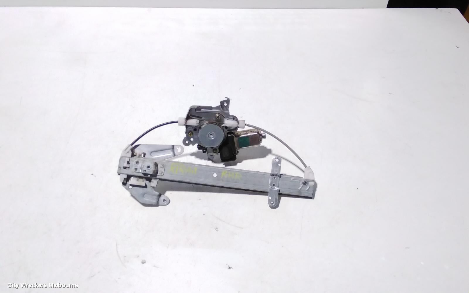 NISSAN XTRAIL RIGHT REAR WND REG/MOTOR, T30, POWER, 10/2001 - 09/2007 - Image 2