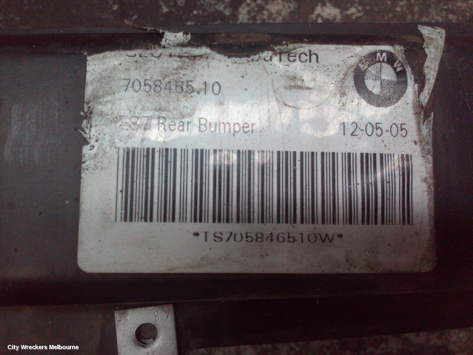 BMW 1 SERIES R/BAR BRACKET/REINFO, E87, HATCH, PLAIN TYPE, 10/2004 - 09/2011 - Image 2