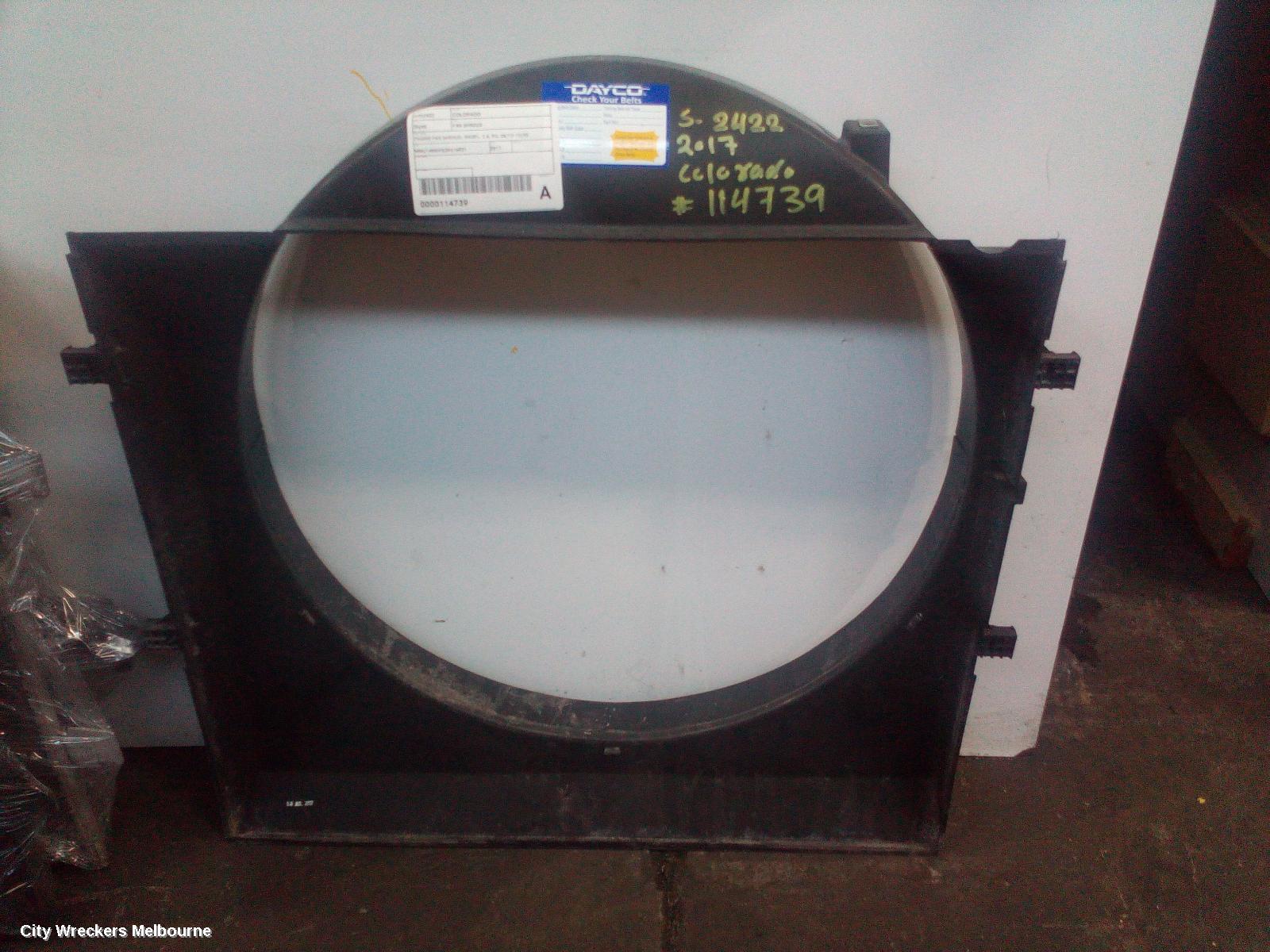 HOLDEN COLORADO FAN SHROUD, ENGINE FAN SHROUD, DIESEL, 2.8, RG, 06/2012 - 12/2020 - Image 2