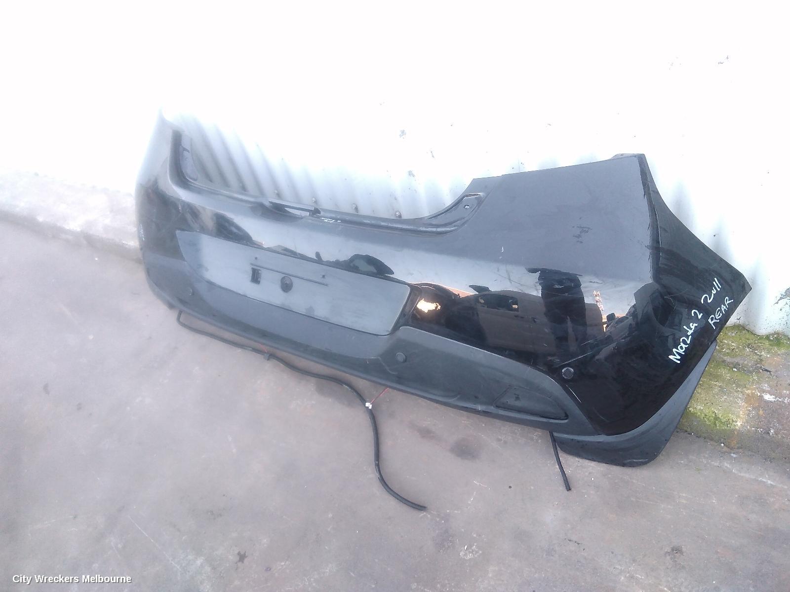 MAZDA 2 REAR BUMPER, DE SERIES, 5DR HATCH, W/ PARK SENSORS, 09/2007 - 09/2014 - Image 2
