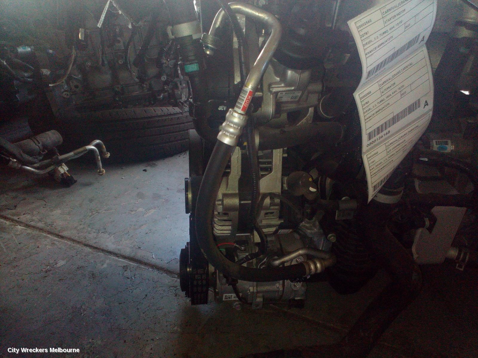 KIA CARNIVAL/GRAND CARNIVAL A/C COMPRESSOR, KA4, DIESEL, 2.2, TURBO, D4HE CODE, 10/2020 ONWARDS - Image 1