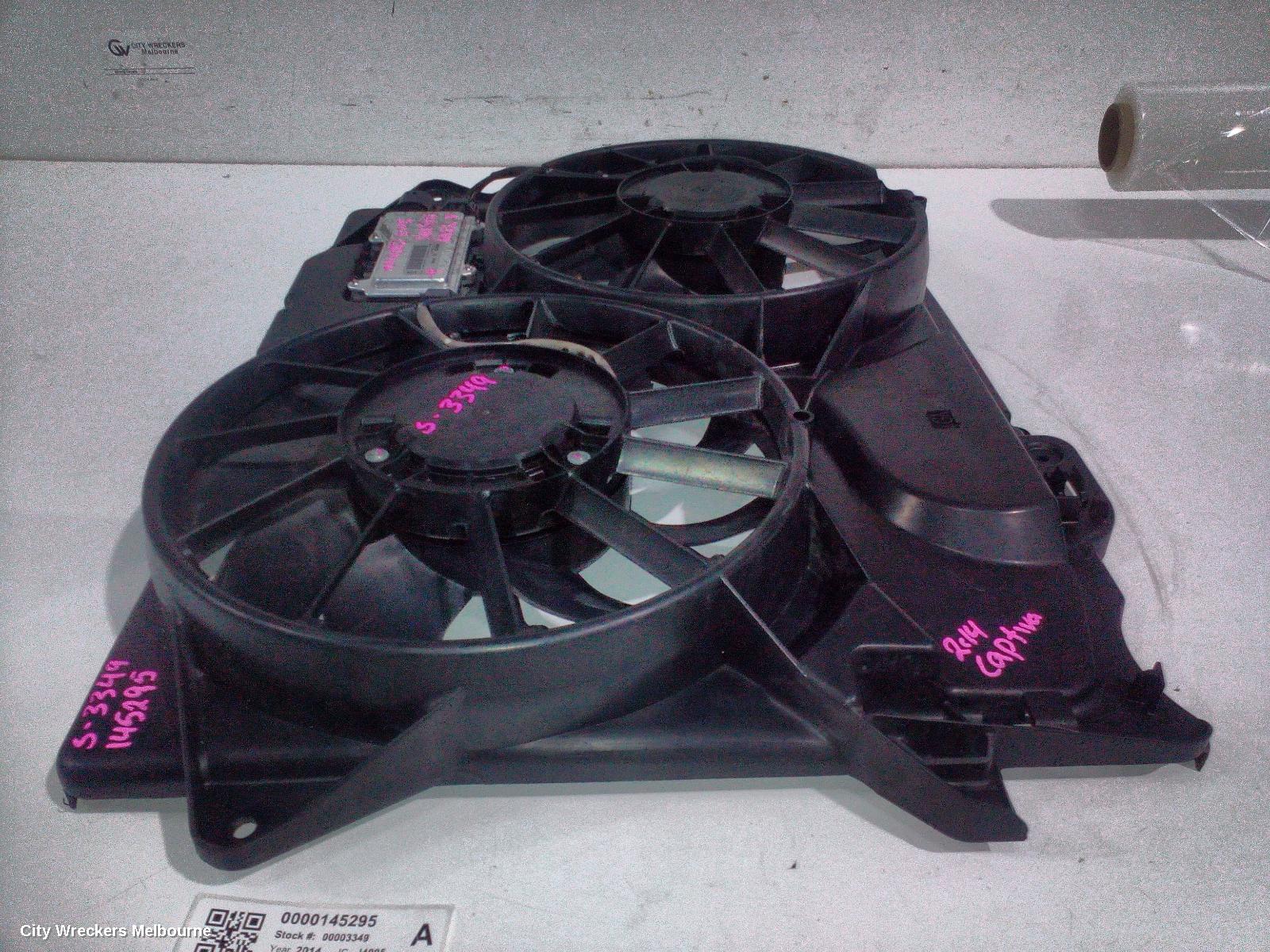 HOLDEN CAPTIVA FAN, DUAL FAN ASSY, 2.2, DIESEL, CG, 01/2011 - 09/2015 - Image 1