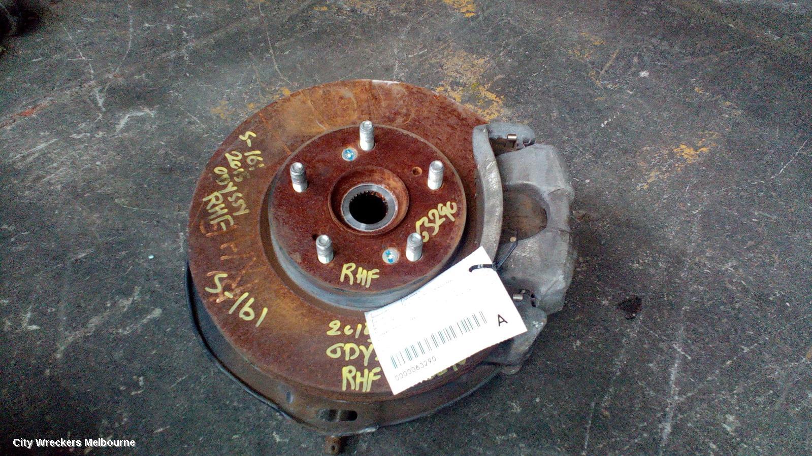 HONDA ODYSSEY RIGHT FRONT HUB ASSEMBLY, RC1, 02/2014 - 03/2022 - Image 3