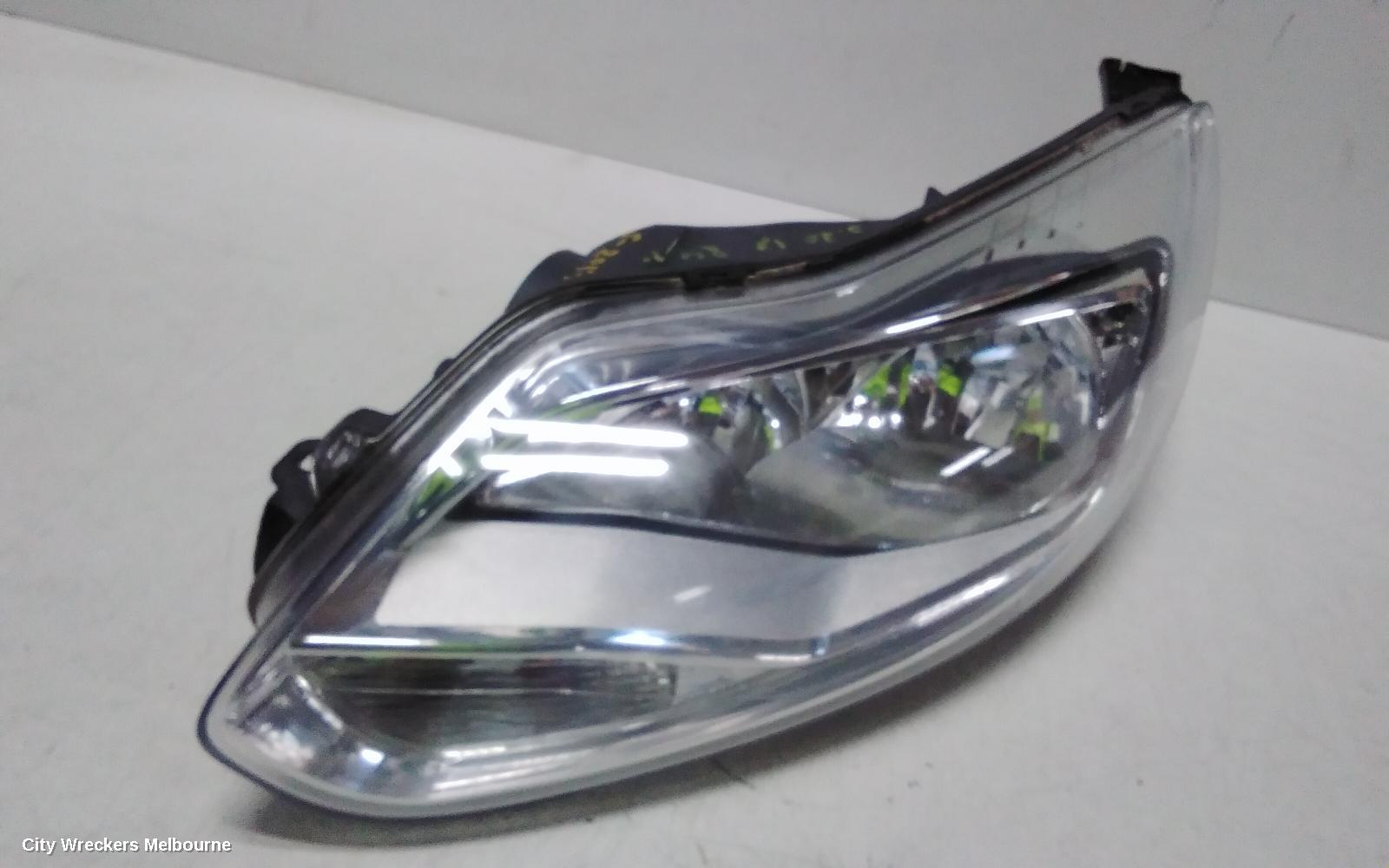 FORD FOCUS LEFT HEADLAMP, LW, AMBIENTE/TREND, HALOGEN TYPE, CHROME INSERT, 08/2012 - 08/2015 - Image 3