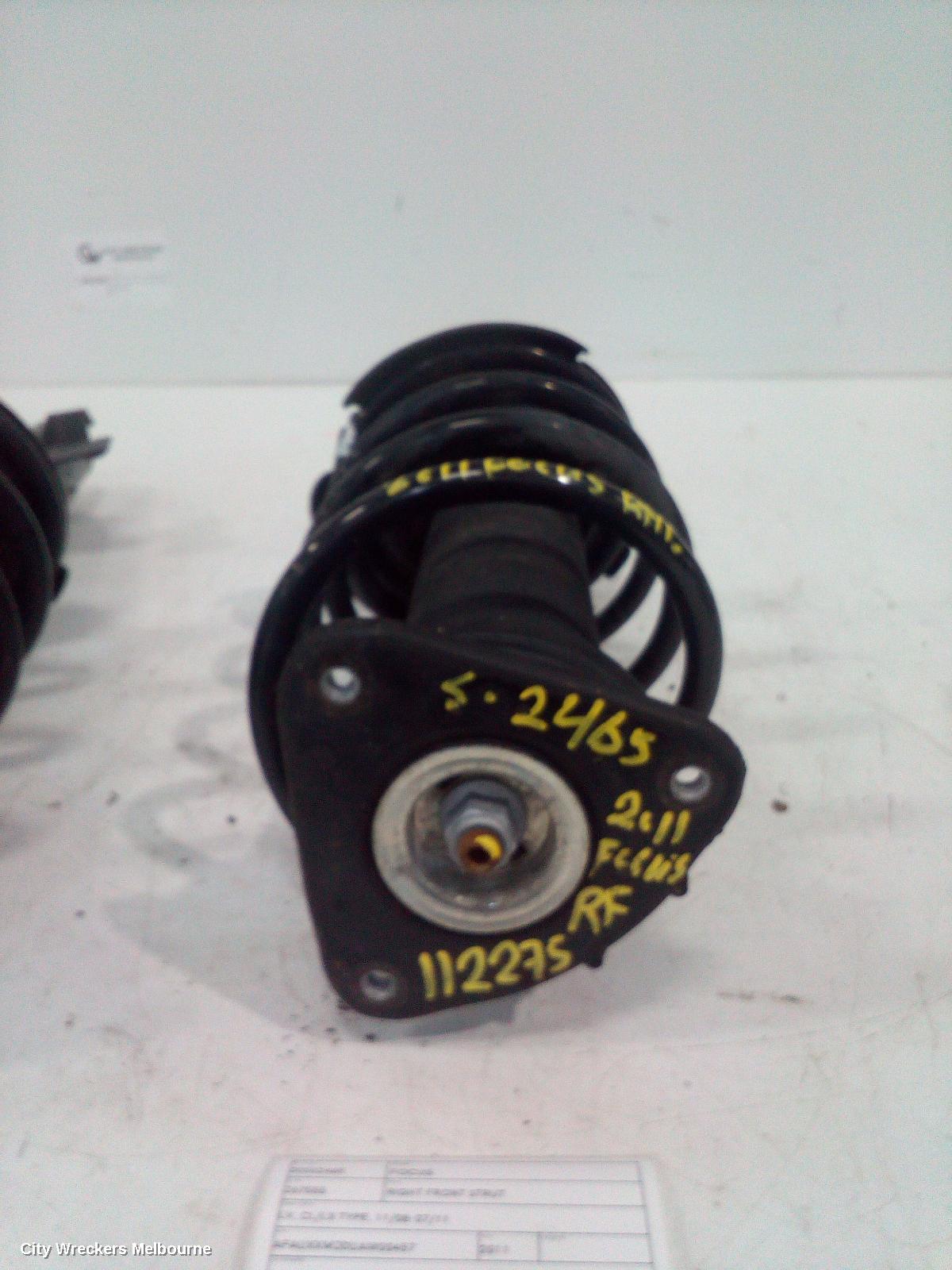FORD FOCUS RIGHT FRONT STRUT, LV, CL/LX TYPE, 11/2008 - 07/2011 - Image 1