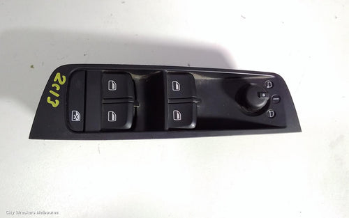 AUDI A1 PWR DR WIND SWITCH, RH FRONT (MASTER SWITCH), 5DR HATCH, 8X, 03/2012 - 10/2018 - Image 1