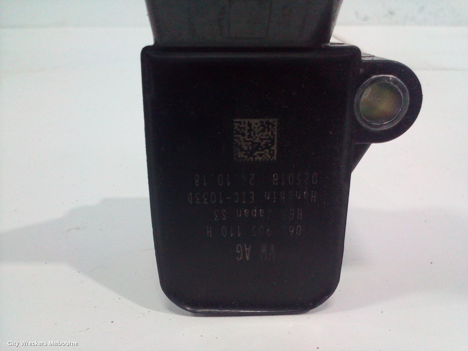 VOLKSWAGEN TIGUAN COIL/COIL PACK, 2.0, PETROL, CZPA/DGVA/CXDA CODE, 5NA, 06/2016 ONWARDS - Image 1