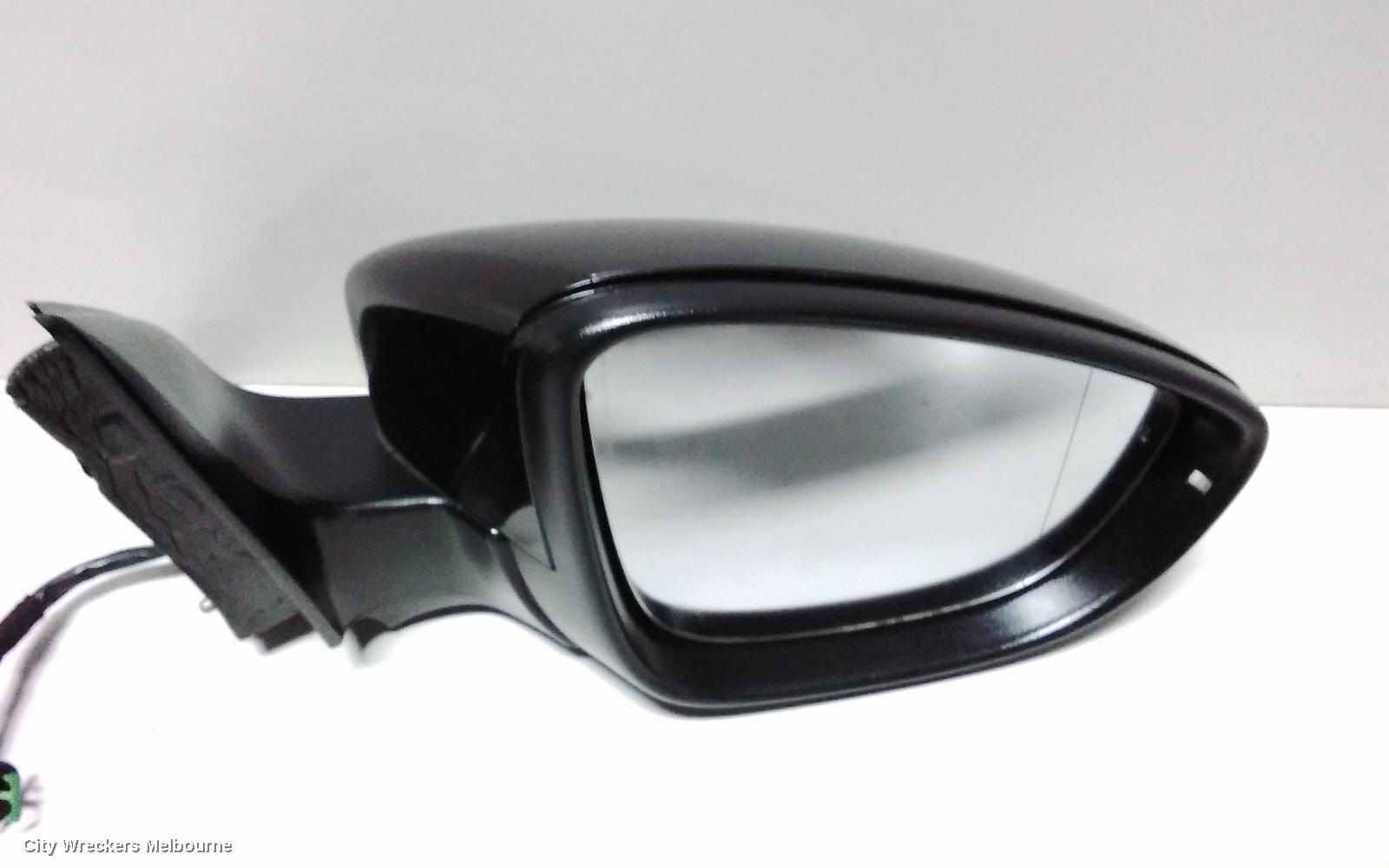 VOLKSWAGEN JETTA RIGHT DOOR MIRROR, 1B, POWER FOLD (6XP CODE), 08/2011 - 06/2015 - Image 2