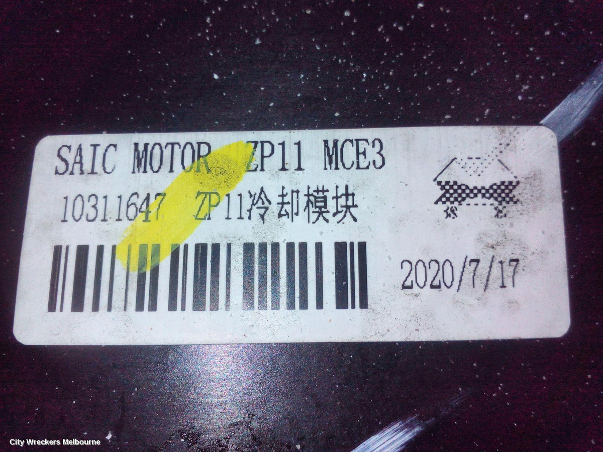 MG MG3 FAN, RADIATOR FAN, PETROL, 1.5, SZP1, 07/2016 ONWARDS - Image 3