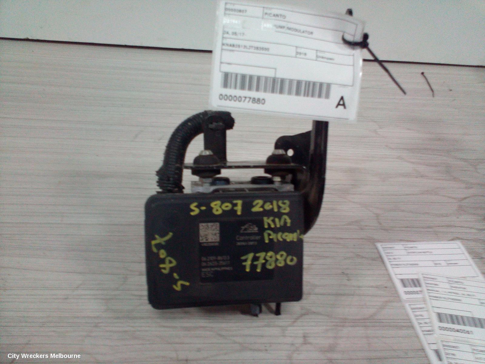 KIA PICANTO ABS PUMP/MODULATOR, JA, 05/2017 ONWARDS - Image 3