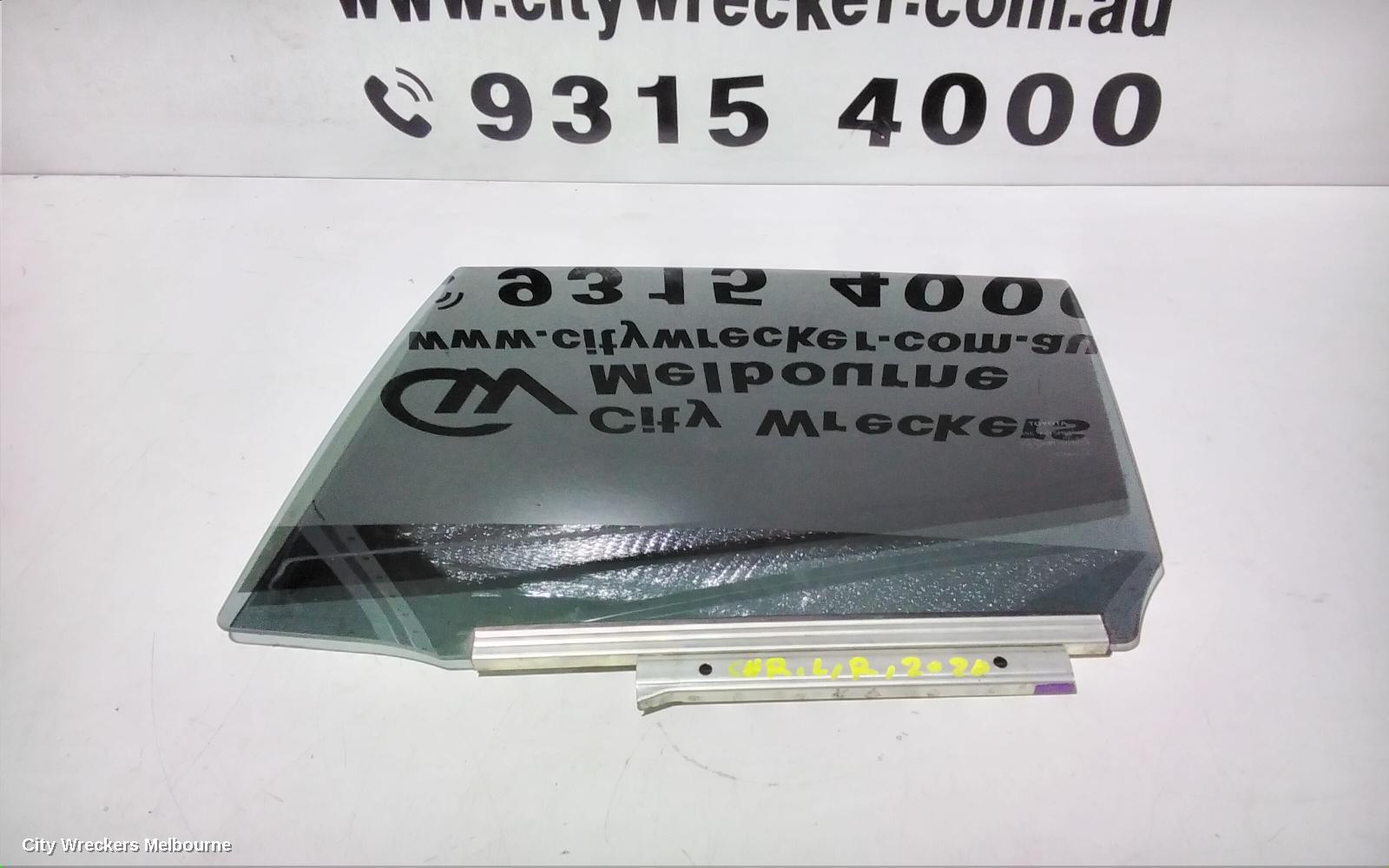 TOYOTA C-HR LEFT REAR DOOR WINDOW, GEN 1, DARK TYPE, 12/2016 ONWARDS - Image 2