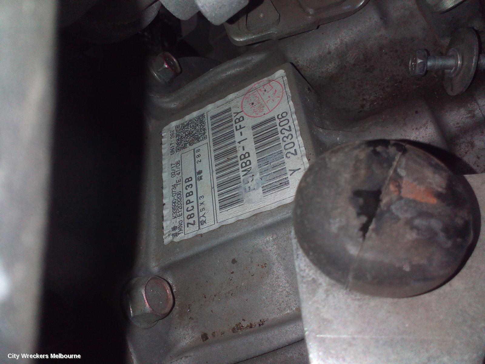 MITSUBISHI ASX TRANS/GEARBOX, MANUAL, FWD, PETROL, 2.0, 4B11, XA-XD, 07/2010 ONWARDS - Image 1