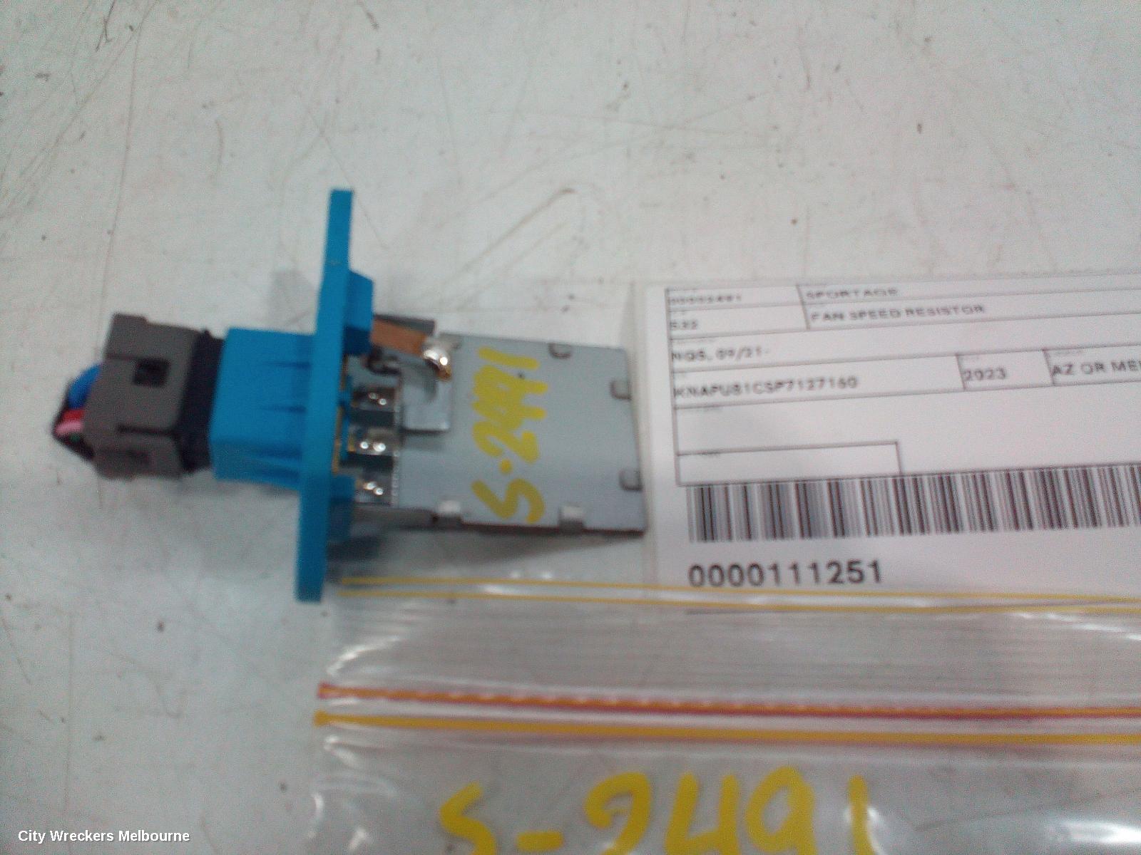 KIA SPORTAGE FAN SPEED RESISTOR, NQ5, 09/2021 ONWARDS - Image 2