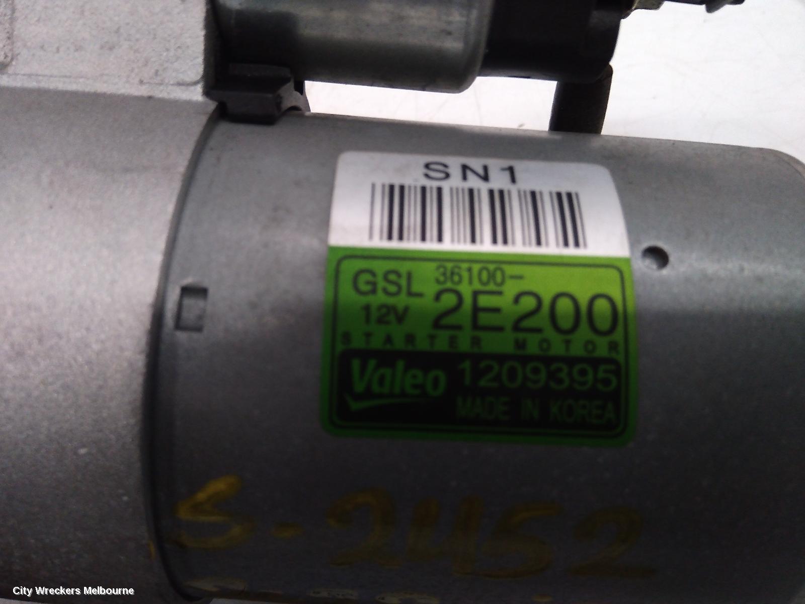 HYUNDAI I30 STARTER, PETROL, 2.0, G4NC, PD, HATCH (S. KOREA VIN KMHH), 03/2017 ONWARDS - Image 3