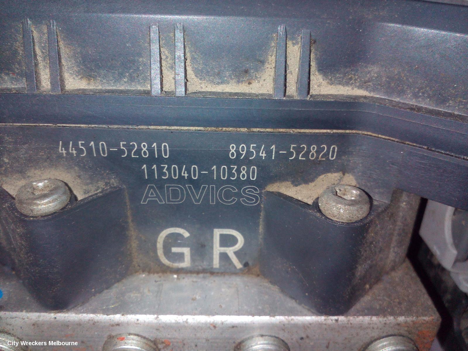TOYOTA YARIS ABS PUMP/MODULATOR, 3DR/5DR HATCH, NCP9#, 08/2008 - 07/2011 - Image 2